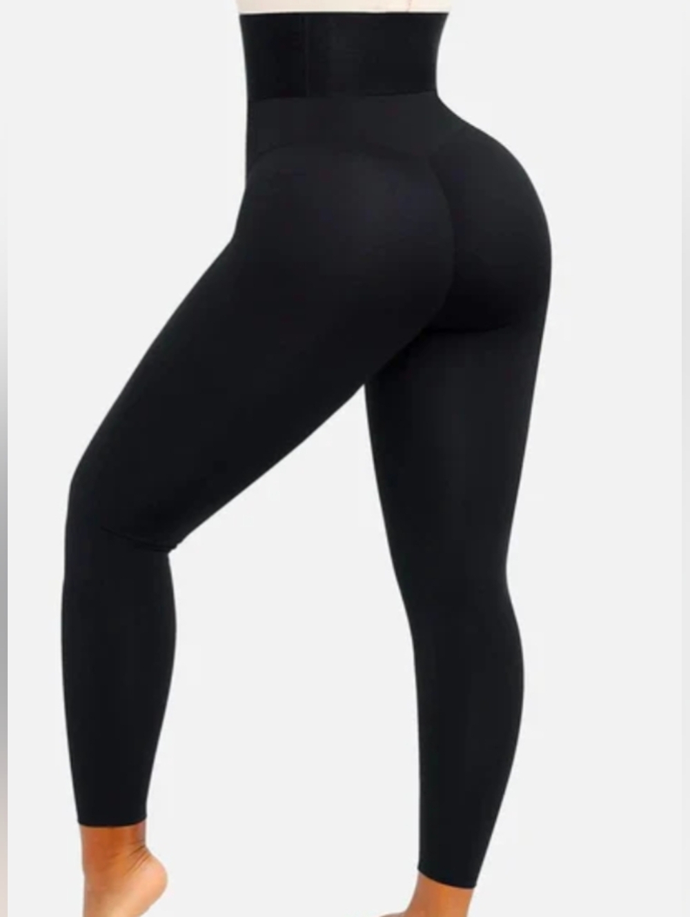 SHAPELLX AirSlim ElasticFuse Waistband Shaping Leggings Size Medium NWT - Picture 4 of 11